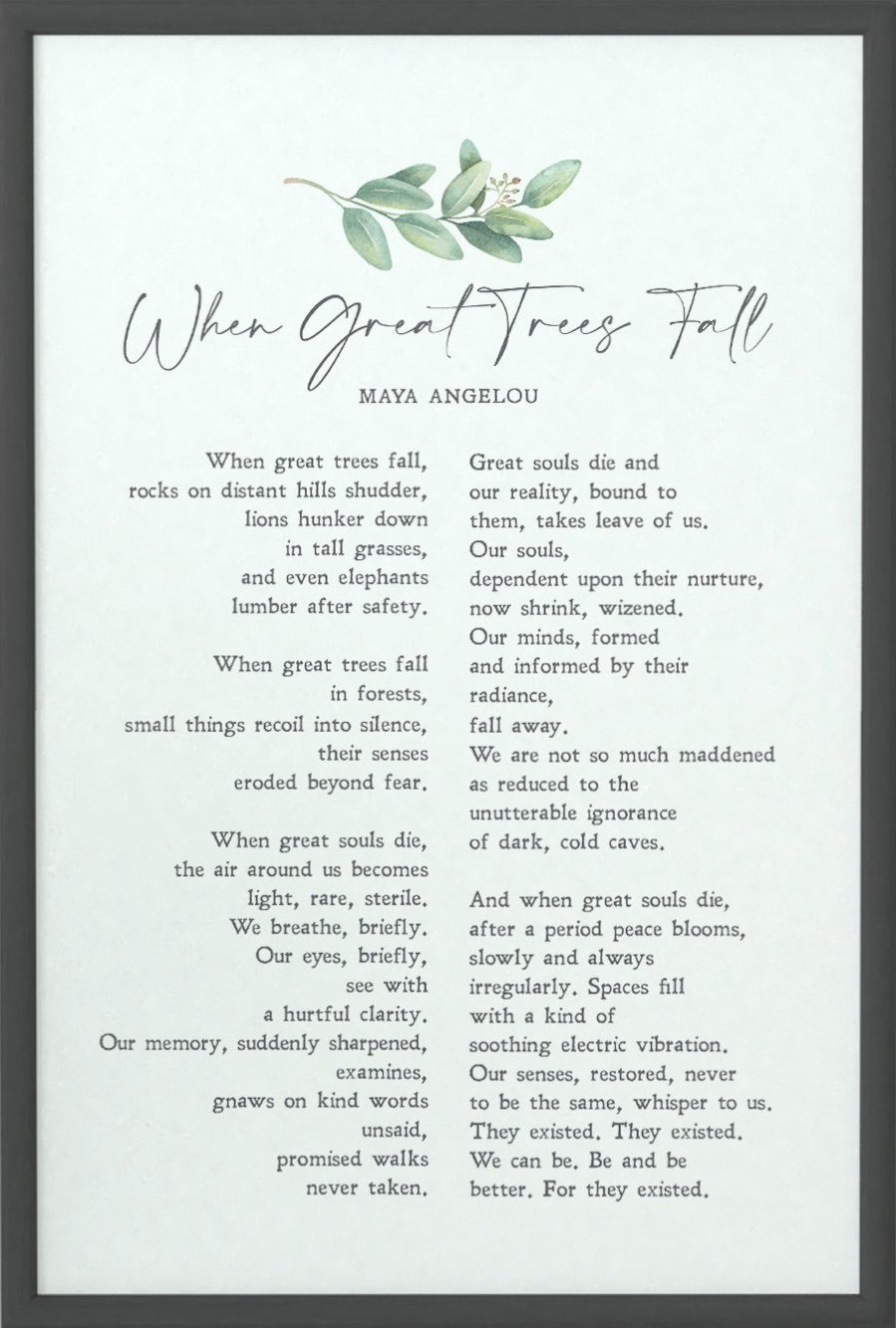 Go to When Great Trees Fall