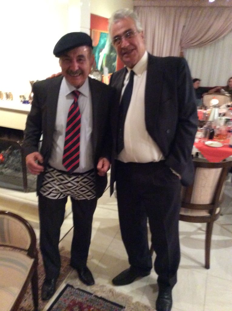 Haig with his Xmas gifts